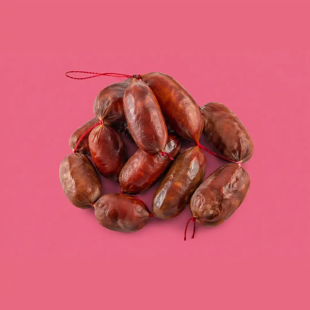 Mini Chorizos Dulces a la Sidra con Manzana Caramelizada