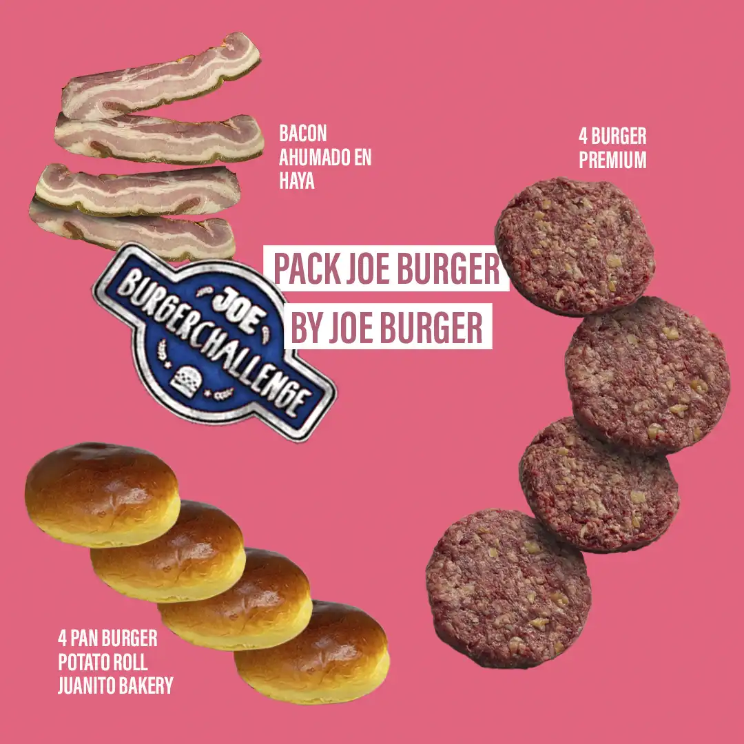 Pack Joe Burger · Carnes Paco Rosa