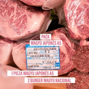 Pack Wagyu japonés A5