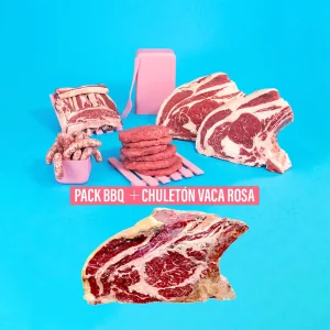 Pack Barbacoa + Chuletón Vaca Rosa