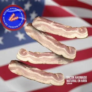 Bacon Loncheado Ahumado Natural en Haya 100Gr
