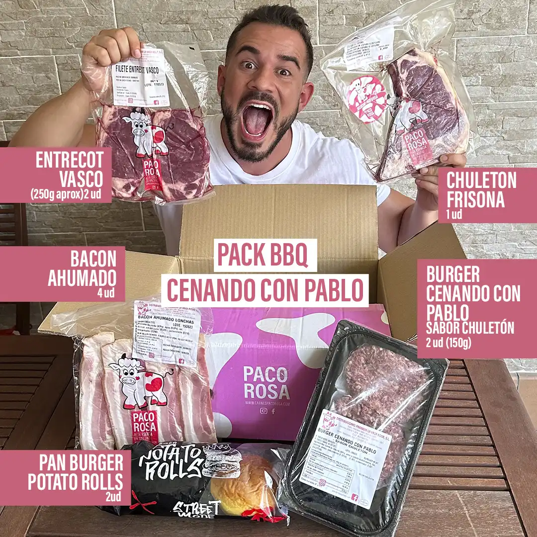 Pack BBQ @CenandoconPablo · Carnes Paco Rosa