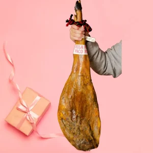 Jamón de cebo Ibérico con brida certificad. entre 7,5 a 8kg