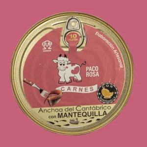Anchoa del Cantábrico con Mantequilla
